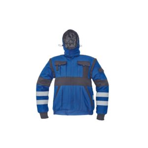Jacheta de iarna reflectorizanta 2in1 MAX Cerva albastru WorkCenter Echipamente de protectie