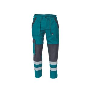 Pantaloni reflectorizant MAX RFLX Cerva verde WorkCenter Echipamente de protectie